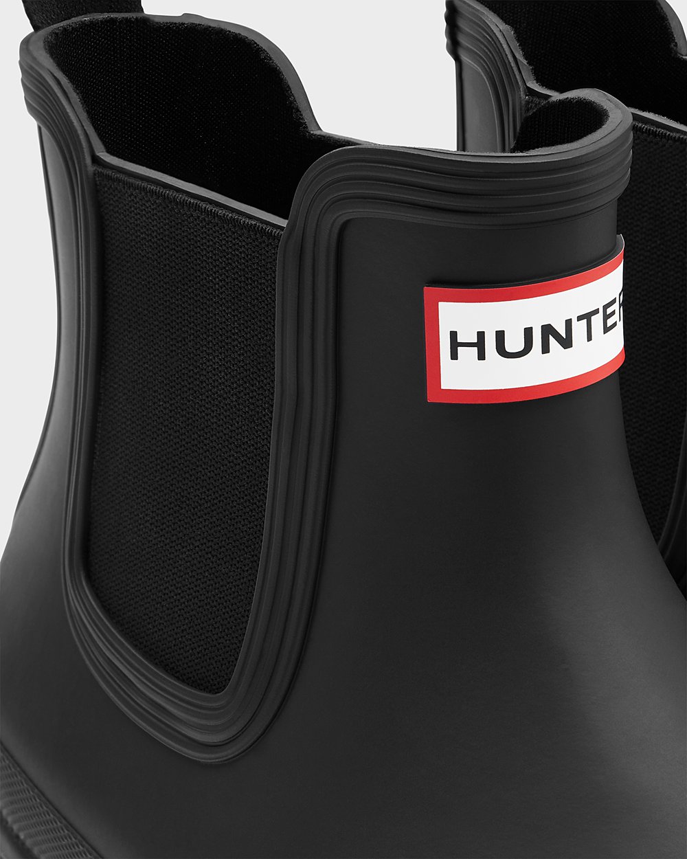 Chelsea Boots Heren - Hunter Original - Zwart - 04XBSYNVL